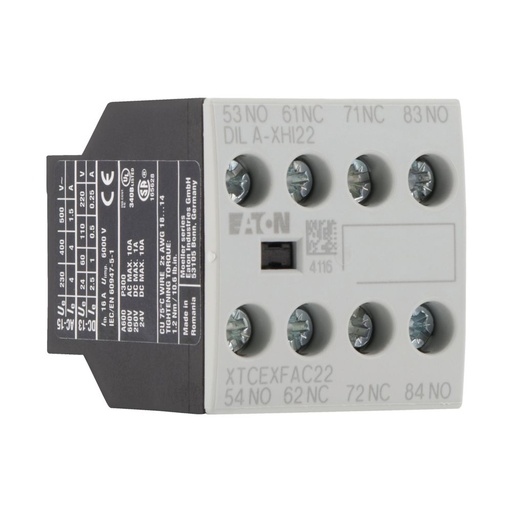 [EAT276426] Module de contacts auxiliaires, 2F+2O, montage en saillie, borne à boulon