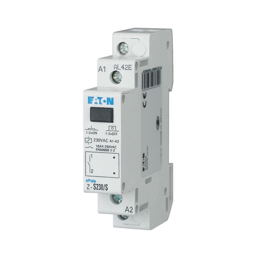 [EAT265262] Télérupteur, 230AC, 1 F, 16A, 50Hz, 1 module