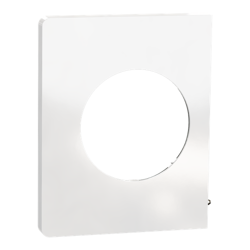 [SCHS934800] Odace Architecte - plaque de finition latérale - Blanc émaillé