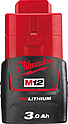 [MIL4932451388] BATTERIE 12 VOLTS 3AH M12 B3