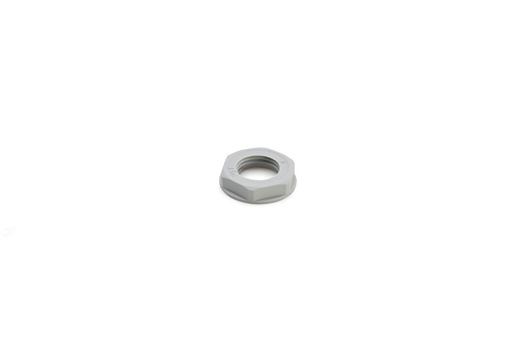 [CEM1142007] Ecrou en polyamide avec collerette Pg 7 gris (RAL 7035)