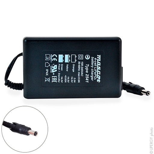 [ENICEL5148] Unité(s) Chargeur Lithium Fer Phosphate Mascot 2541 4S 14.6V/2A 110-230V - Sorti