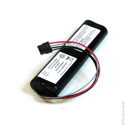 [ENIMGL00479] Unité(s) Batterie Li-Ion 4x 18650 2S2P ST5 7.2V 7Ah Molex