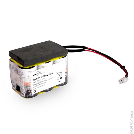 [ENIMGP28108] Unité(s) Batterie médicale rechargeable 6x D ACP 6S1P ST2 12V 2.5Ah MLX
