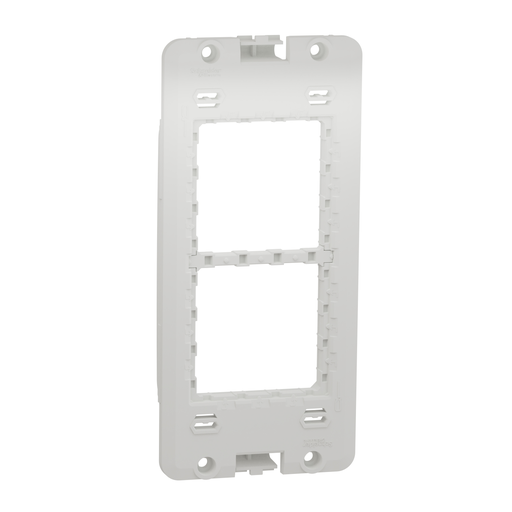 [SCHNU7204P] Unica - support 1 col de 4 mod - pour boîte de concentration 2/3/4 col de 4 mod