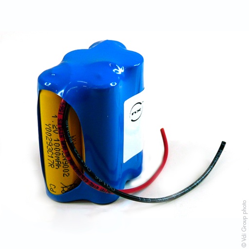 [ENIMGN0894] Batterie(s) Batterie Nicd 5x AA 5S1P ST7 6V 1Ah F150