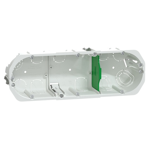 [SCHIMT35935] Multifix - boîte encastrement - 3 postes - Ø67mm - P50mm - entraxe 71mm