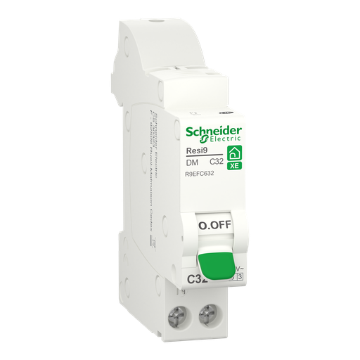 [SCHR9EFC632] Resi9 XE - disjoncteur modulaire - 1P+N - 32A - courbe C - embrochable