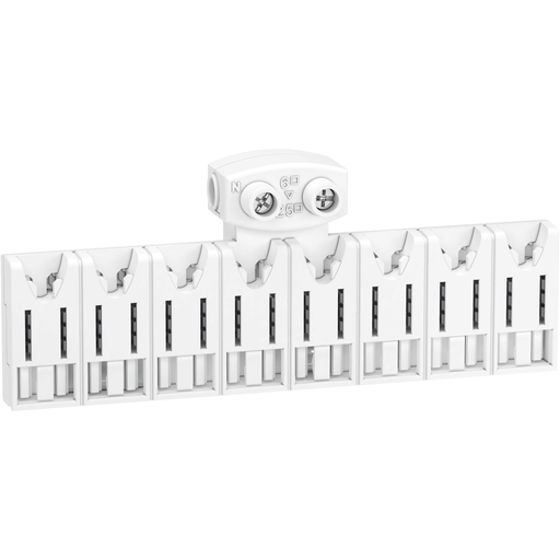 [SCHR9EXHC08] Resi9 XE - répartiteur système embrochable - 8 modules - avec connecteur