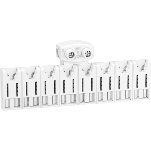 [SCHR9EXHC08] Resi9 XE - répartiteur système embrochable - 8 modules - avec connecteur