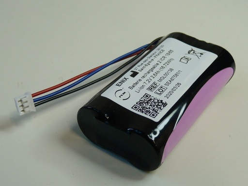 [ENIMGL00138] Pack(s) Batterie médicale rechargeable Frésénius VOLUMAT AGILIA 7.2V 3.5Ah JST