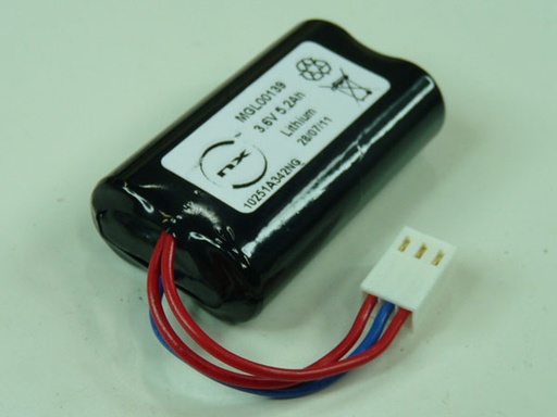 [ENIMGL00139] Pack(s) Batterie lithium 2x AA LS14500 1S2P 3.6V 5200mAh FC