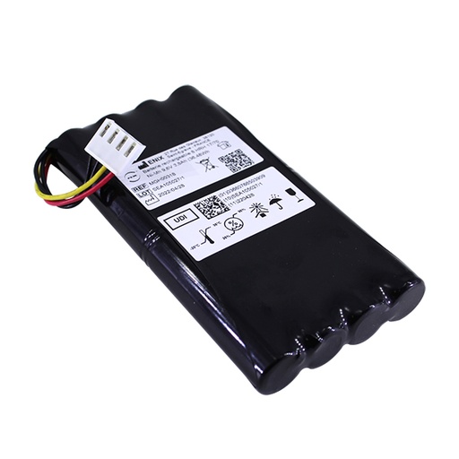 [ENIMGH00318] Batterie(s) Batterie médicale rechargeable  FUKUDA Cardimax 9.6V 3.8Ah JST