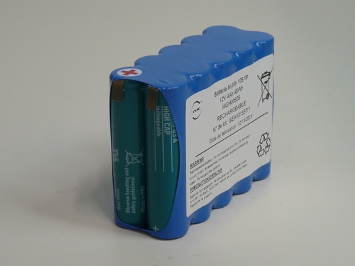 [ENIMGH00505] Pack(s) Batterie Nimh 10x 4/3A 10S1P ST2 12V 3800mAh T2