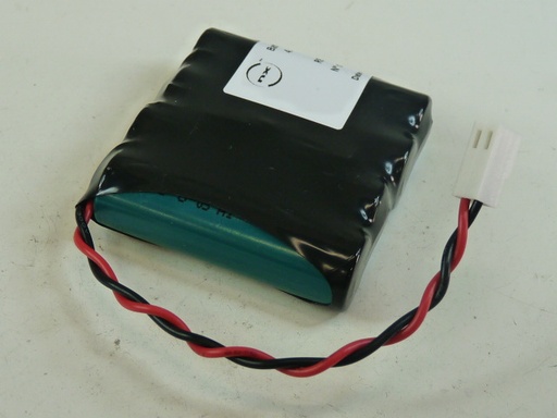 [ENIMGH00711] Batterie(s) Batterie Nimh 4x AA 4S1P ST1 F100 4.8V 2.5Ah Molex