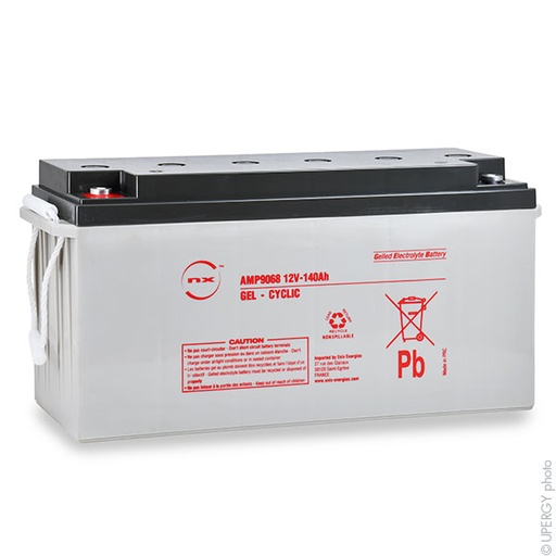 [ENIAMP9068] Batterie(s) Batterie plomb etanche gel NX 140-12 Cyclic 12V 140Ah M8-F