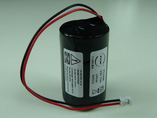 [ENIPCL0099] Unité(s) Pile lithium LS33600 D 3.6V 17Ah JST