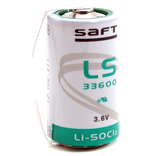 [ENIPCL7433] Pile(s) Pile lithium LS33600-CNR D 3.6V 17Ah T2