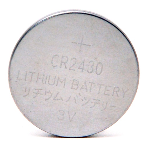 [ENIPBL956497] Carton(s) de 200 Pile bouton lithium blister CR2430 3V 280mAh - Carton de 200 pc