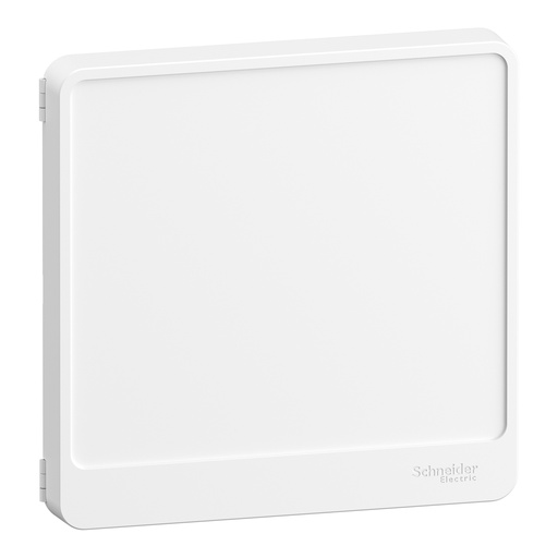 [SCHR9H13421] Resi9 - Porte Styl blanche (RAL 9003) pour coffret 1 rangée de 13 modules