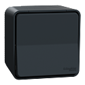[SCHMUR35021] Mureva Styl - Va et vient - saillie - IP55 - IK08 - connexion auto - gris
