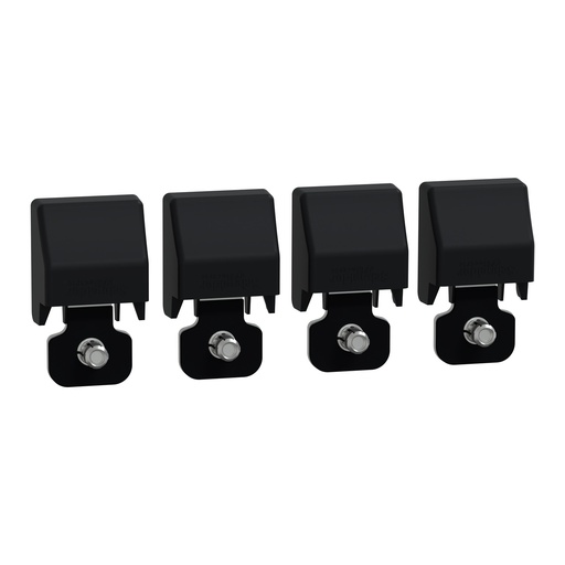 [SCHNSYAEFPFSC2] PanelSeT Accessoires - Kit de 4 pattes de fixation et caches - pour coffret S3D