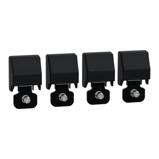 [SCHNSYAEFPFSC2] PanelSeT Accessoires - Kit de 4 pattes de fixation et caches - pour coffret S3D