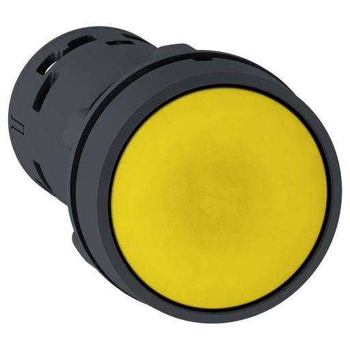 [SCHXB7NA81] Harmony bouton-poussoir affleurant - Ø22 - jaune - 1F