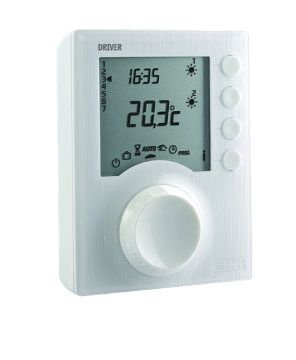 [DDO6050426] Driver 620 | Programmateur de 1 à 2 zones pour chauffage électrique fil pilote