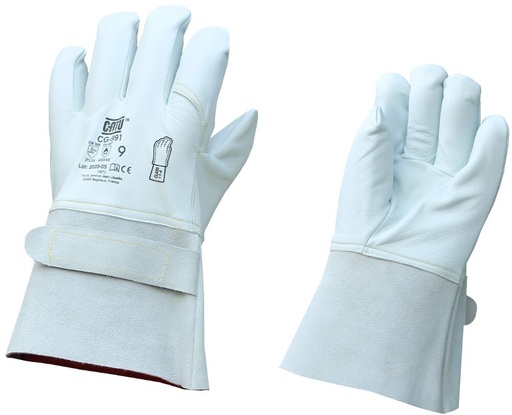 [CATCG-991-09] Surgants en cuir pour gants isolants, domaine HT taille 9