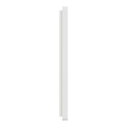 [SCHS920814] Odace Architecte - plaque 2 postes entraxe spécifique 57mm - Blanc craie