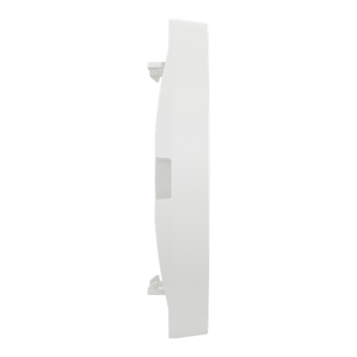 [SCHS929210] Odace - enjoliveur seul - pour double va-et-vient ou poussoir - blanc craie