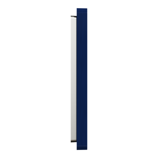 [SCHS933802] Odace Architecte - plaque de finition 1 poste - Bleu émaillé