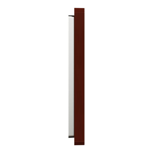 [SCHS936802] Odace Architecte - plaque de finition 1 poste - Sienne émaillé