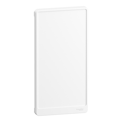 [SCHR9H13423] Resi9 - Porte Styl blanche (RAL 9003) pour coffret 3 rangées de 13 modules