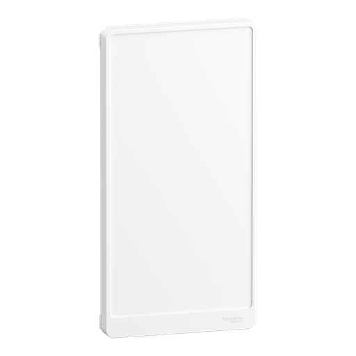 [SCHR9H13423] Resi9 - Porte Styl blanche (RAL 9003) pour coffret 3 rangées de 13 modules
