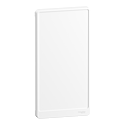 [SCHR9H13423] Resi9 - Porte Styl blanche (RAL 9003) pour coffret 3 rangées de 13 modules