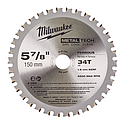 [MIL48404080] LAMES DE SCIE Circulaire MÉTAL LAME DE SCIE Circulaire MÉTAL 150 MM