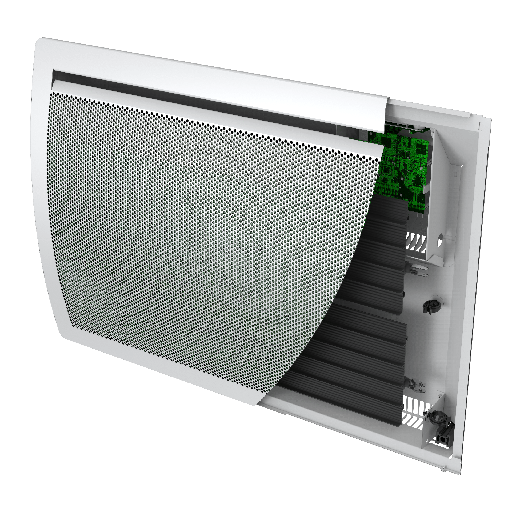 [APLM169113] Rayonnant Quartea 2 - horizontal 1000W blanc
