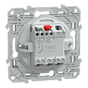 [SCHS320206] Ovalis - bouton poussoir à fermeture - 10A    Blanc