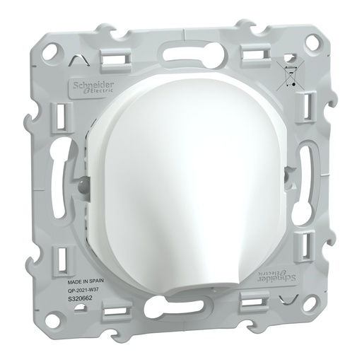 [SCHS320662] Ovalis - sortie de câble - 16A - Ø6..12mm - Blanc