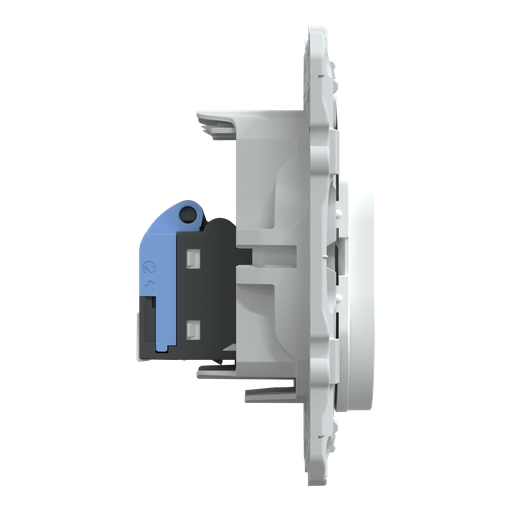 [SCHS320477] Ovalis - prise RJ45 cat.6a STP - grade 3 (multimédia +) - Blanc