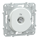 [SCHS320405] Ovalis - prise TV simple - Blanc
