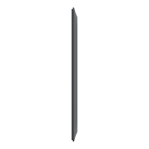 [SCHS340726] Ovalis - Plaque de finition - 3 postes Vertical - entraxe 71 mm - Anthracite