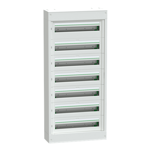[SCHLVSST724] PrismaSeT S - coffret saillie plastique & métal 7 rangées 24 modules