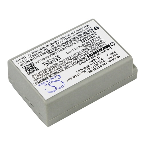 [ENIAML90321] Batterie(s) Batterie lecteur codes barres compatible Casio 3.7V 3000mAh