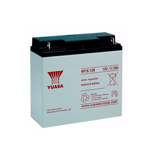 [ENIAMP92169] Batterie(s) Batterie plomb AGM YUASA NP18-12B 12V 17.2Ah M5-M