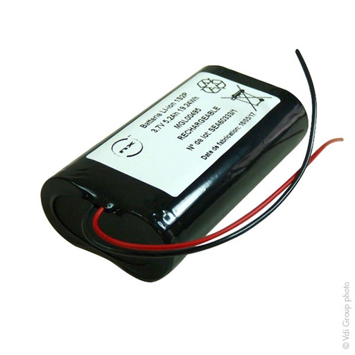 [ENIMGL00495] Pack(s) Batterie Li-Ion 2x18650 1S2P ST1 F150 3.6V 7Ah F100