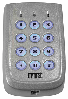 [URM141212] Clavier Code Zamak 2 Relais pour systèmes URMET