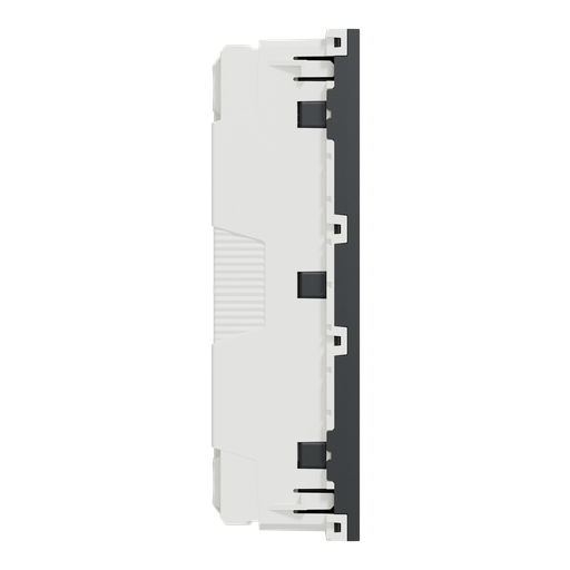 [SCHNU307954] Unica - prise triple 2P+T - FR - 45° - Anthracite - méca seul